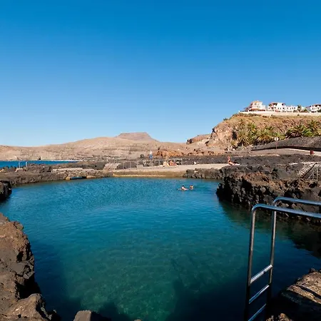 At Volcanic Natural Pools Agaete (Gran Canaria)